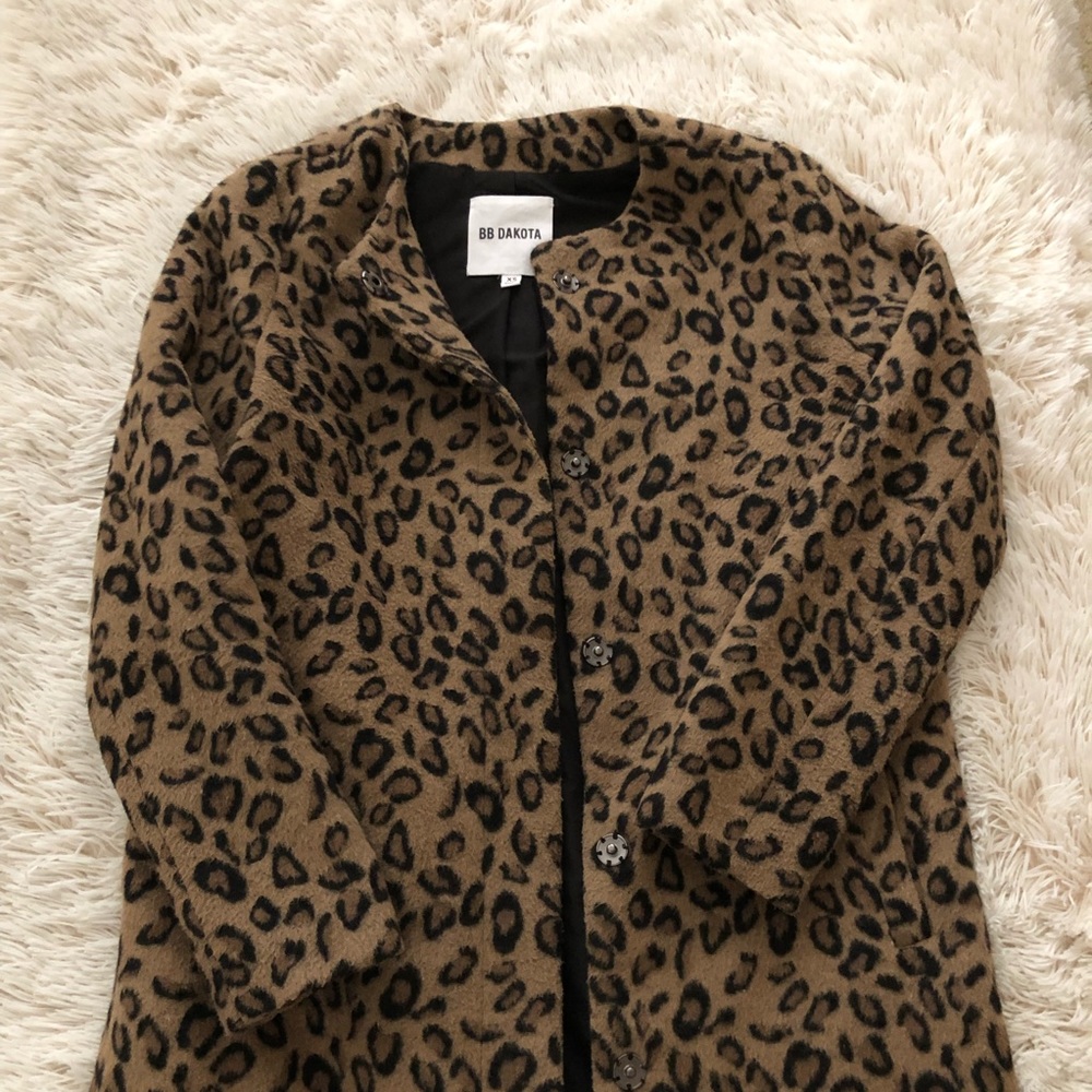 BB Dakota Cheetah print coat